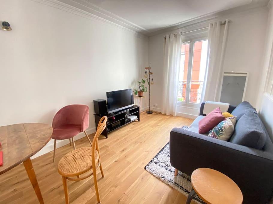 Logement Entier - Appartement Cosy De 2 Pieces Paris Eksteriør billede